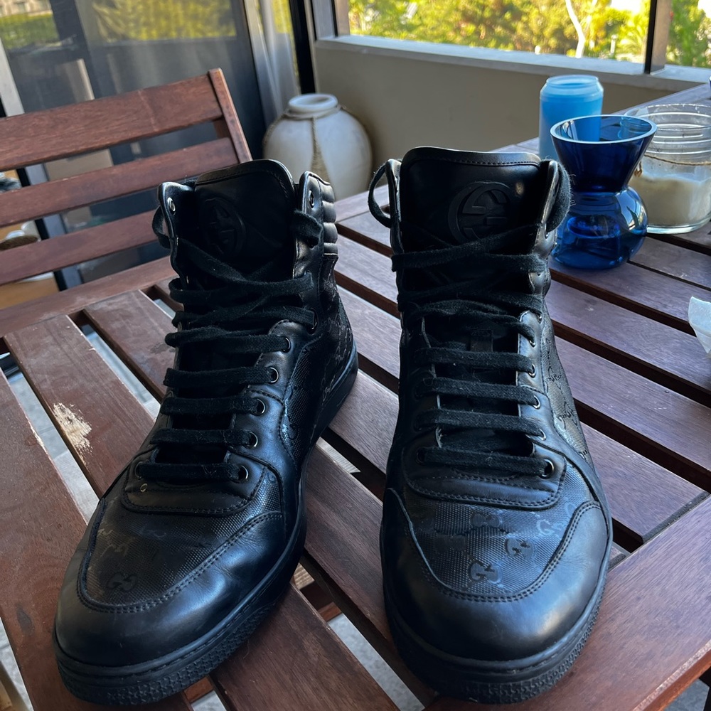 Gucci men size 12 shoes